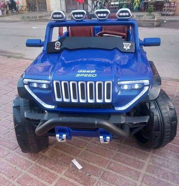 سيارة جيب سبيد الوحش حمولة طفلين بالكهرباء والريموت مستوردة من ش دهب 2
