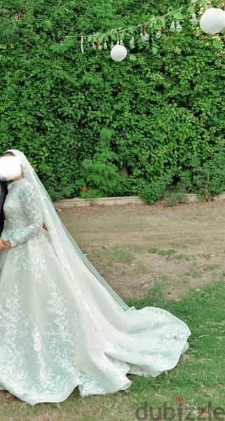 wedding dress & Veil 6