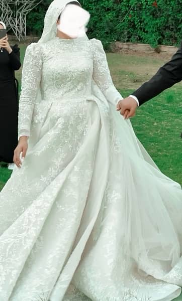 wedding dress & Veil 8