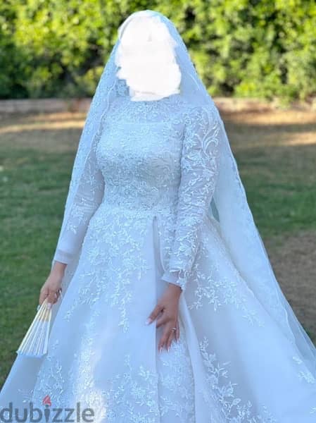 wedding dress & Veil 11