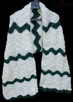 Hand-made crochet woman's shawl 
شال حريمي كروشيه هاند ميد