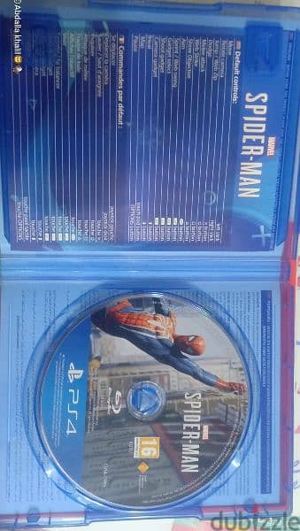 spiderman1 CD for playstation4 3