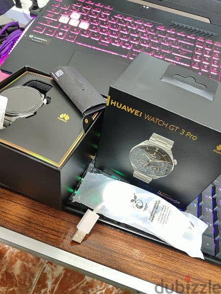 Huawei Watch GT3 Pro Full Titanium جديدة 2