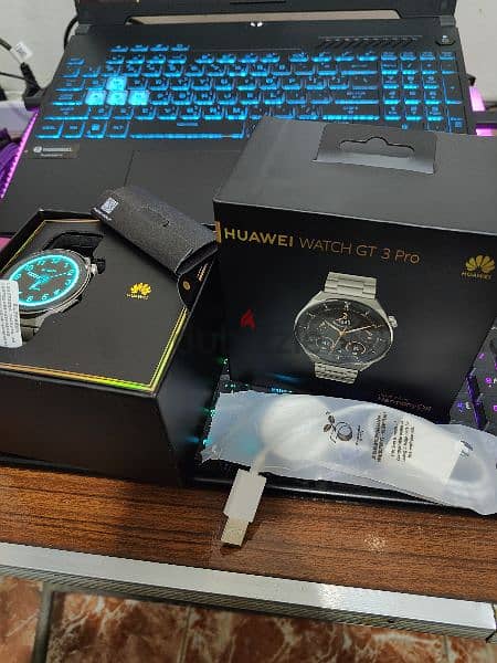 Huawei Watch GT3 Pro Full Titanium جديدة 3