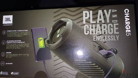 Sealed JBL charge 5 green color