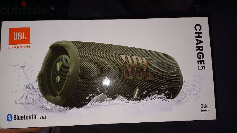 Sealed JBL charge 5 green color 2