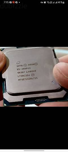 Intel processor xeon e5 2680 V4 بروسيسور