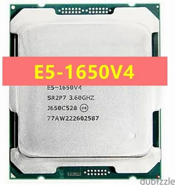 Intel xeon E5 1650 V4 بروسيسور 0