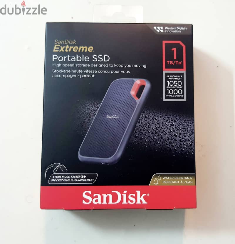 Sandisk Extreme 1TB Portable SSD - Brand new (Sealed) 1
