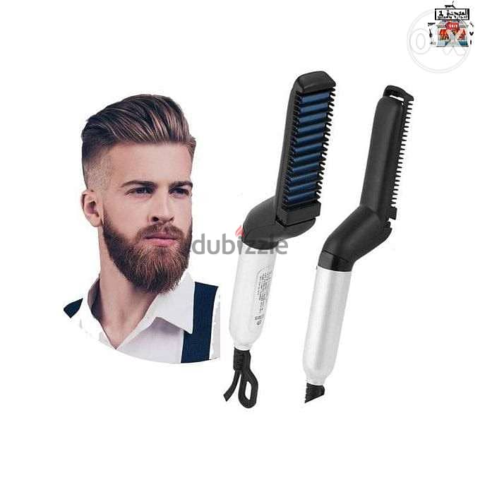 Hair & Beard Straightener Modelling Comb Ceramic-Iron مشط شعر و اللح 3