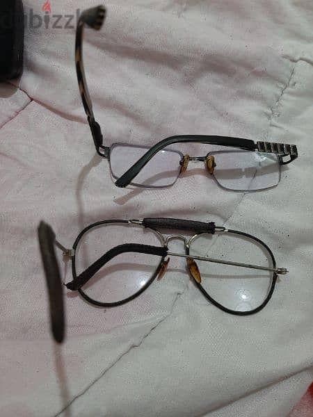 عدد ٢شمبر نظارة طبيه إستعمال خفيف جدآ ٠١٠٠١٩٨٢٩٥٧موبايل 3