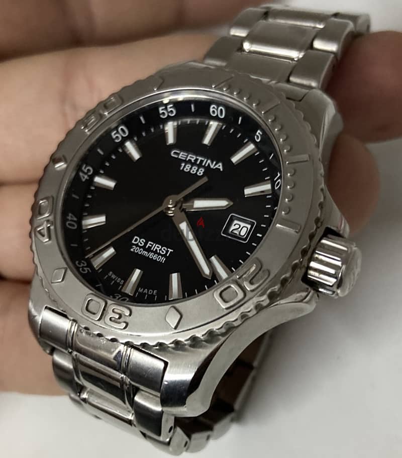 CERTINA DS Quartz 42mm Original Swiss Made Watch 3