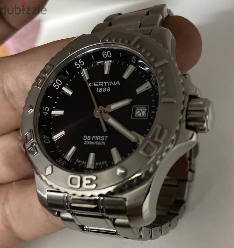 CERTINA DS Quartz 42mm Original Swiss Made Watch 4