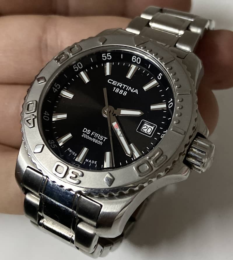 CERTINA DS Quartz 42mm Original Swiss Made Watch 12