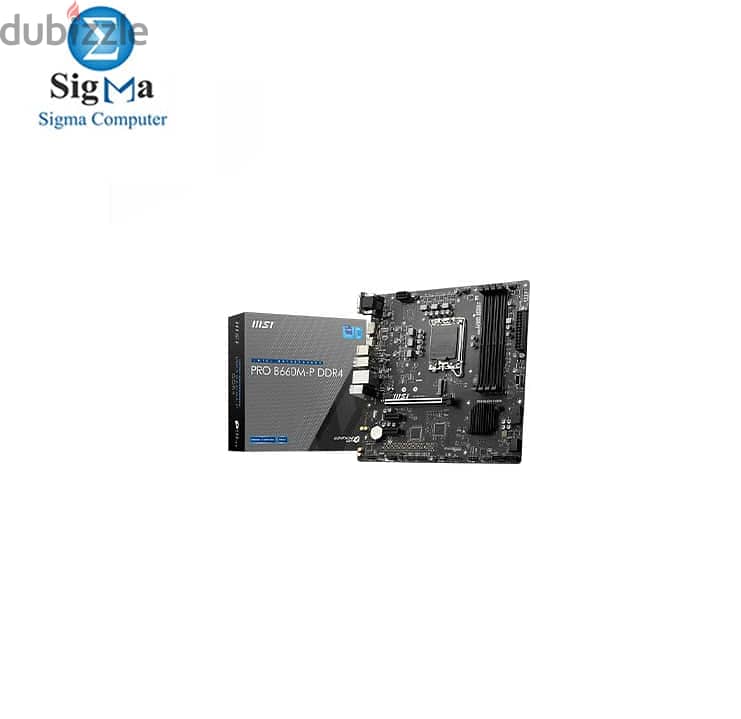 MSI PRO B660M-P DDR4 LGA 1700 Intel B660 SATA 6Gb/s M-ATX Motherb 0