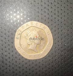 United Kingdom 20 pence, 1997 ( 20 بنس - المملكه المتحده)