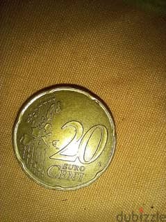 20 يورو سينت سنة 1999 0