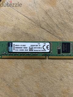 رامات DDR3 4 gb 1600 hz kingstone
