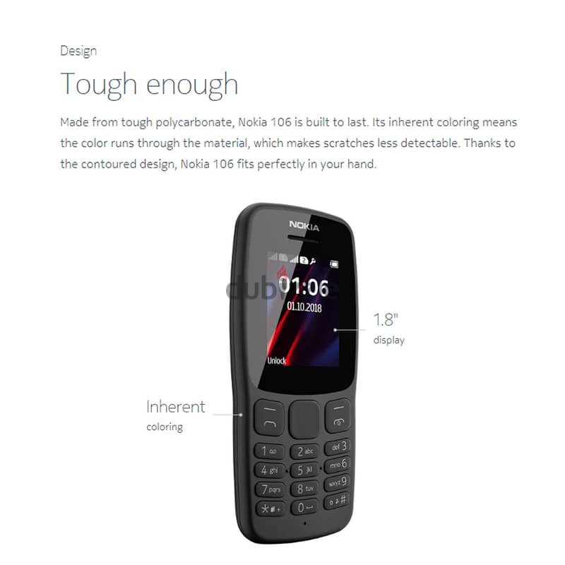 Nokia 106 Dual SIM 7