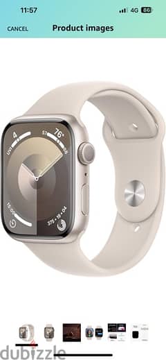 “Sealed” Apple Watch Series 9 [GPS 45mm] Starlight 0
