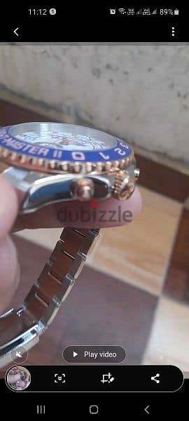 Rolex yachtmaster 2 mirror original
 Italy imported 
sapphire crystal 9