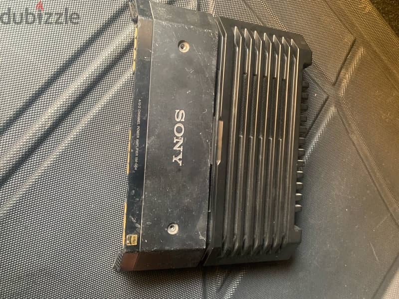 sony amplifier XM-GS4 0