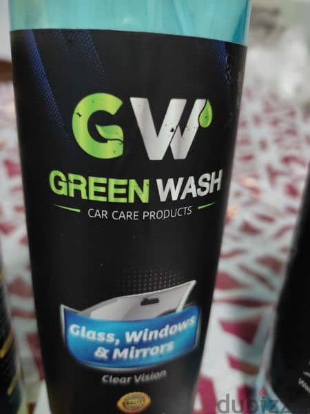 Green Washمنتجات لغسيل السياره بدون ماء 4