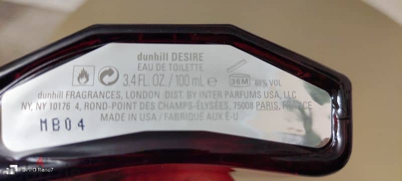 Dunhill desire red 100ml for men from USA 1