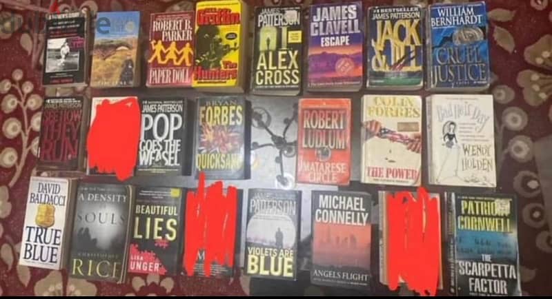 original English thriller / crime books for sale 0