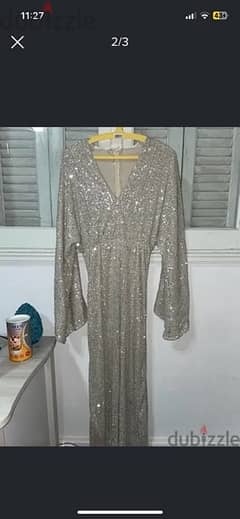 soiree dress used once 0