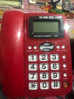 للبيع بسعر مغري هاتف أرضي لاسلكي يظهر رقم المتصل ELADL
