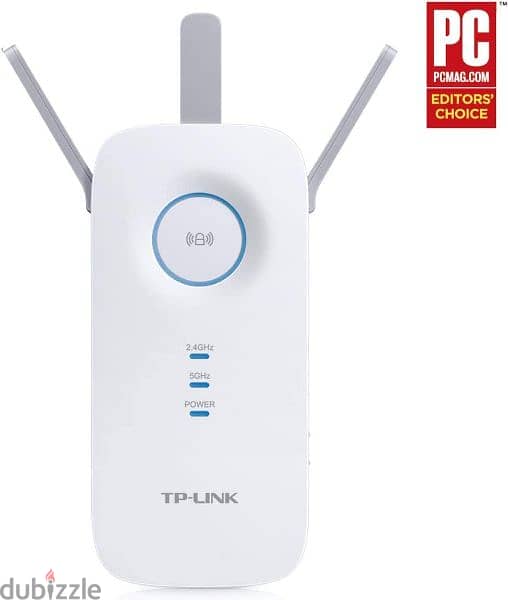 TP-Link AC1750 WiFi Extender (RE450) جديد متبرشم بضمان سنة 3