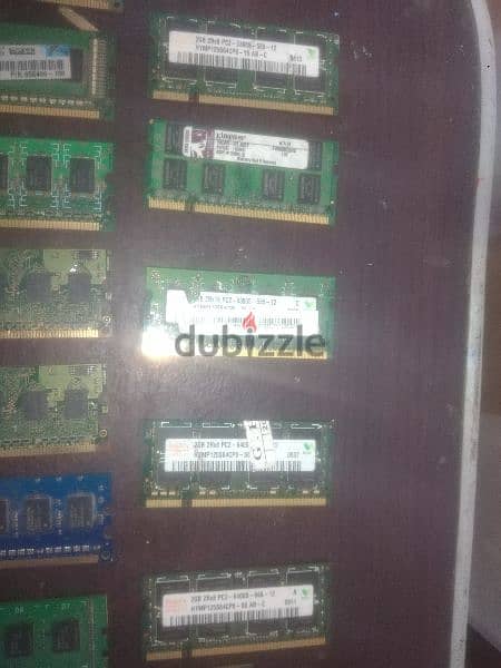 مجموعه رامات DDR2وDDR3لاجهزه اللاب توب واجهزه الكمبيوتر 4