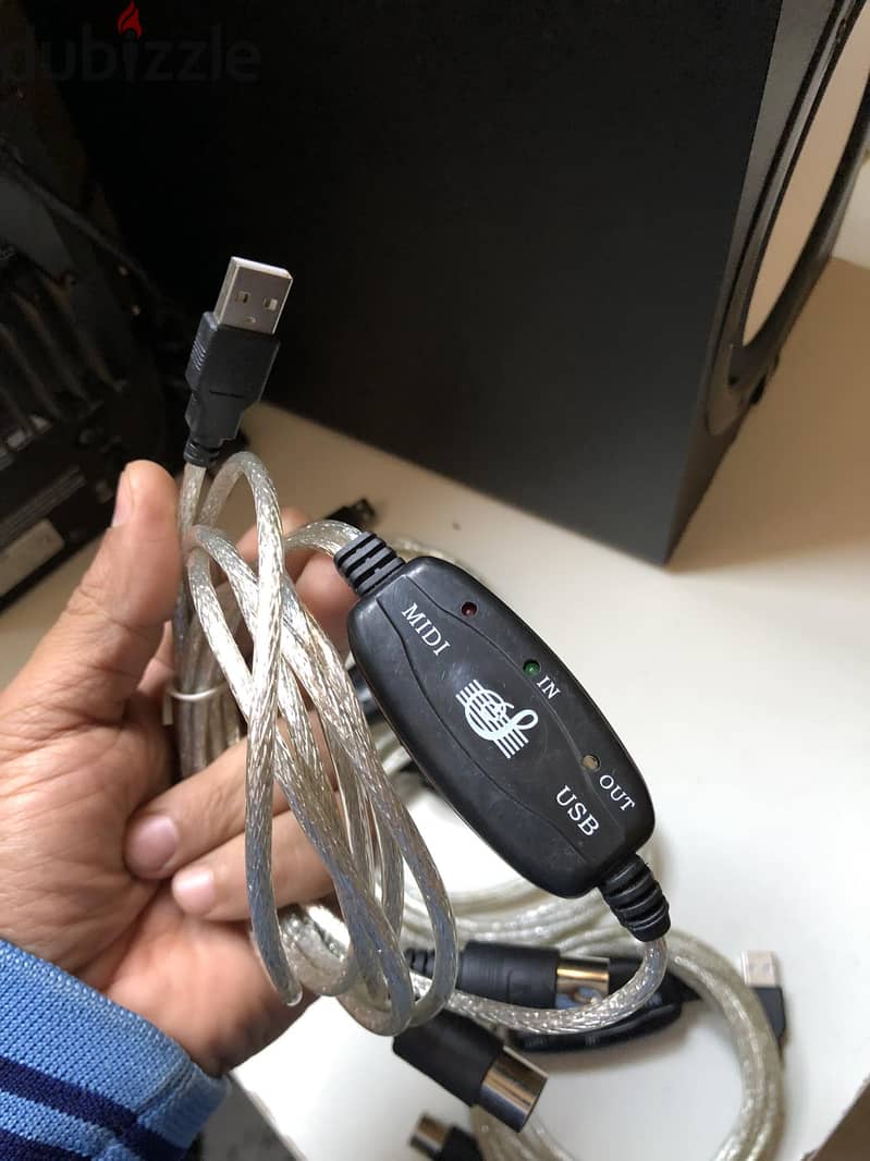 وصلاات MiDi USB الواحدة 250ج 3