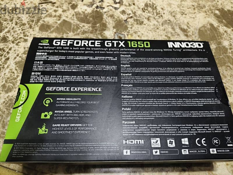 GTX 1650 DDR5 4