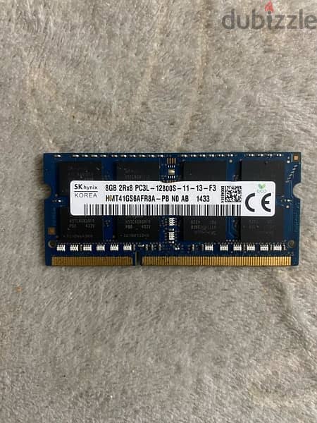 Ram memory DELL 8GB 1