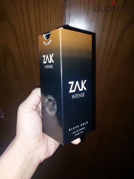 ZAK INTENSE. EAU DE PARFUM (BLACK GOLD)150mlزاك انتينس برفيوم بلاك جولد 1