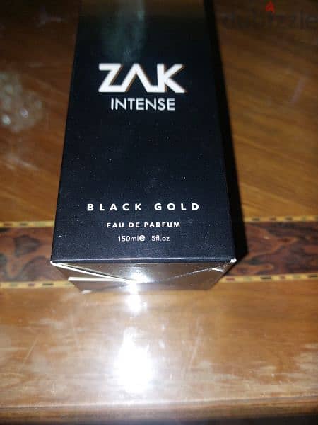 ZAK INTENSE. EAU DE PARFUM (BLACK GOLD)150mlزاك انتينس برفيوم بلاك جولد 5