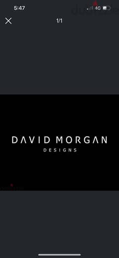 مطلوب سيلز Indoor sales لمعرض David Morgan Designs للاثاث