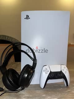 Playstation 5 + 1 controller + headset