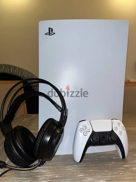 Playstation 5 + 1 controller + headset 0