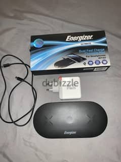Energizer wireless pad 30w with wall charger 45w 0
