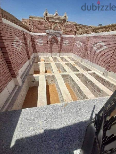 مدفن للبيع مساحه 40 متر مدافن القوات المسلحة طريق الفيوم بعد قطع دهشور 5