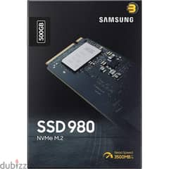 Samsung 980 500GB Nvme M. 2 SSD 0