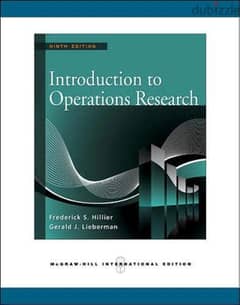 introduction to operations research ninth edition