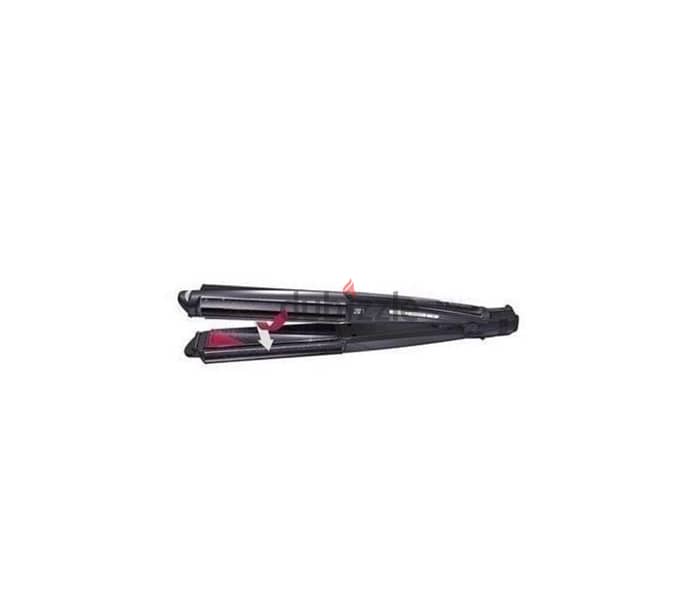 ST330E 2 In 1 Wet and Dry hair curl and straightener 0