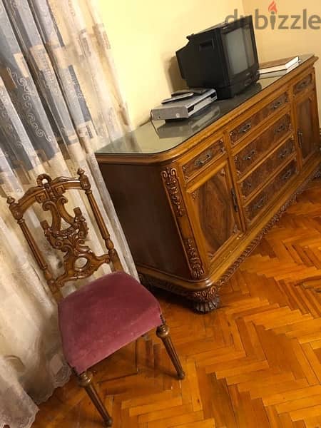 rare and unique rarities antique bedroom beech wood hand made carving 15