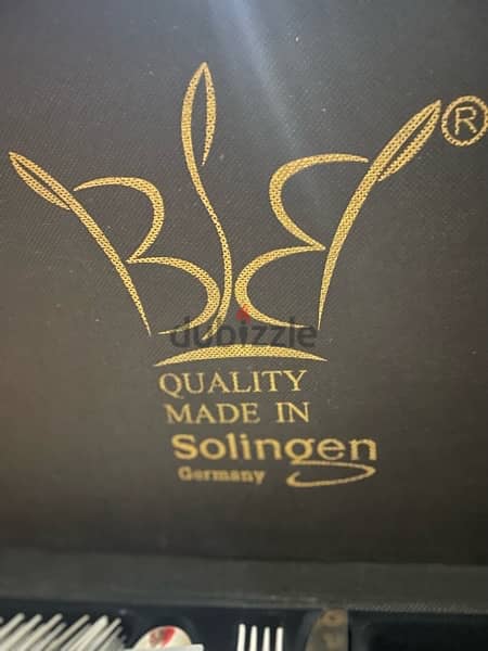 solingen BSB طقم معالق اماني الصنع فريد الشكل 2