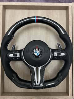 Bmw Steering Wheel  carbon fiber X1, X4, F15, F16, F30 M SPORT