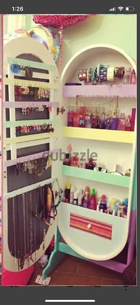 دولاب مرايا للاكسسوريز / accessories mirror wardrobe